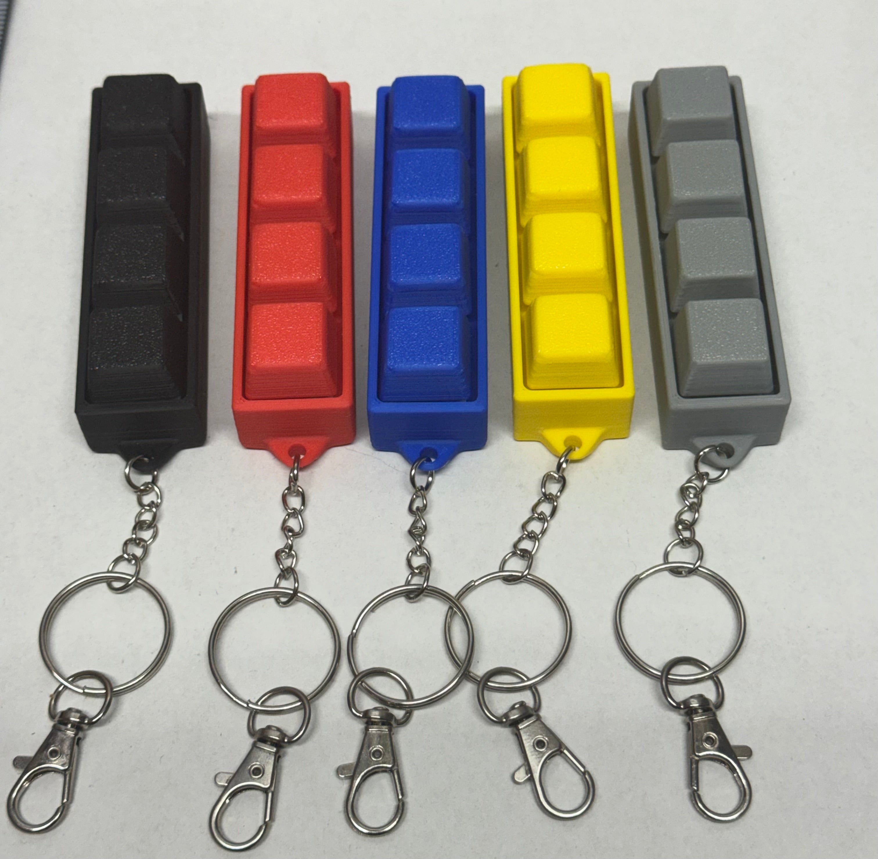 Keycap Fidget Clicker Keychain