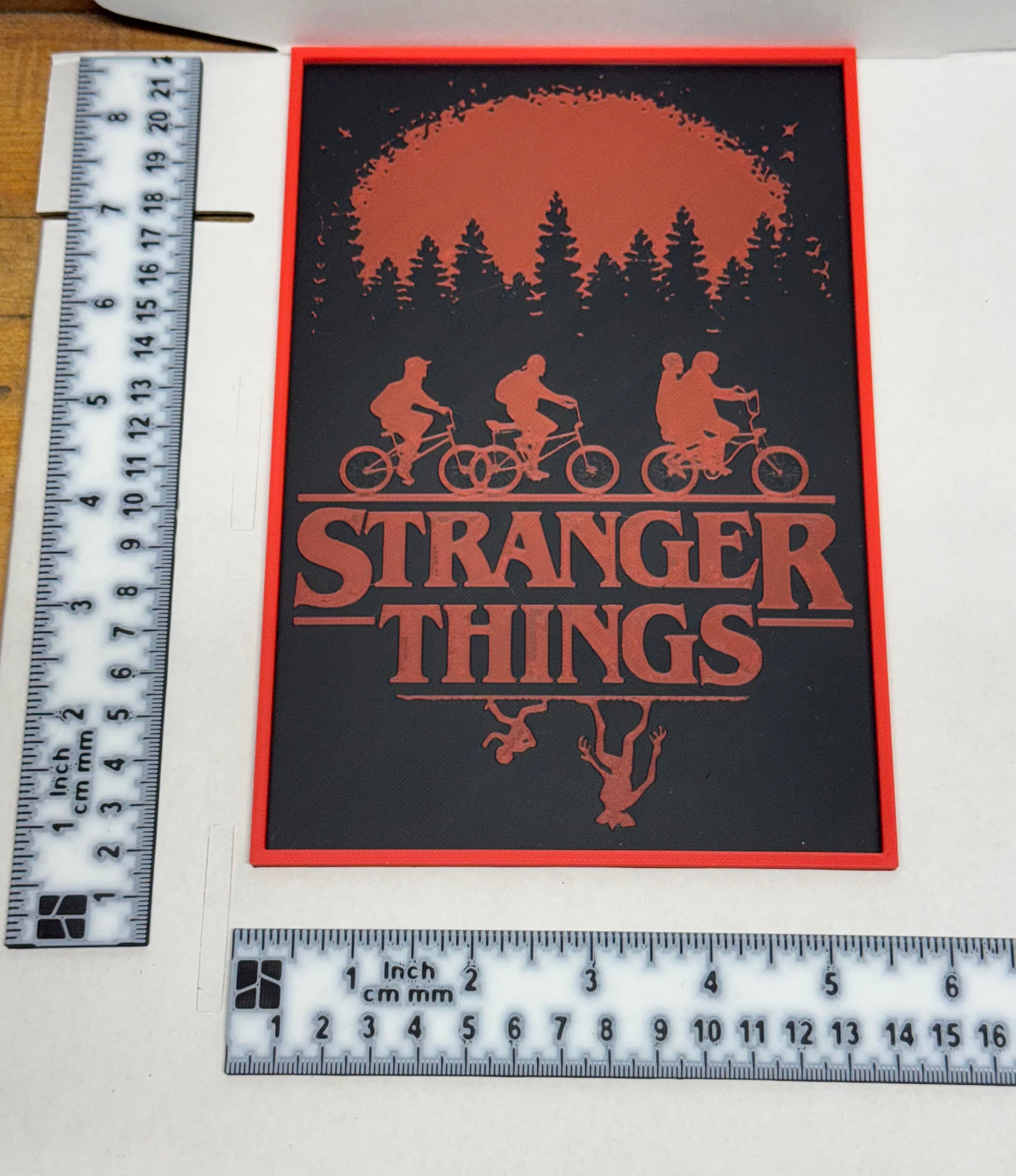 Stranger Things - 3D Art Print