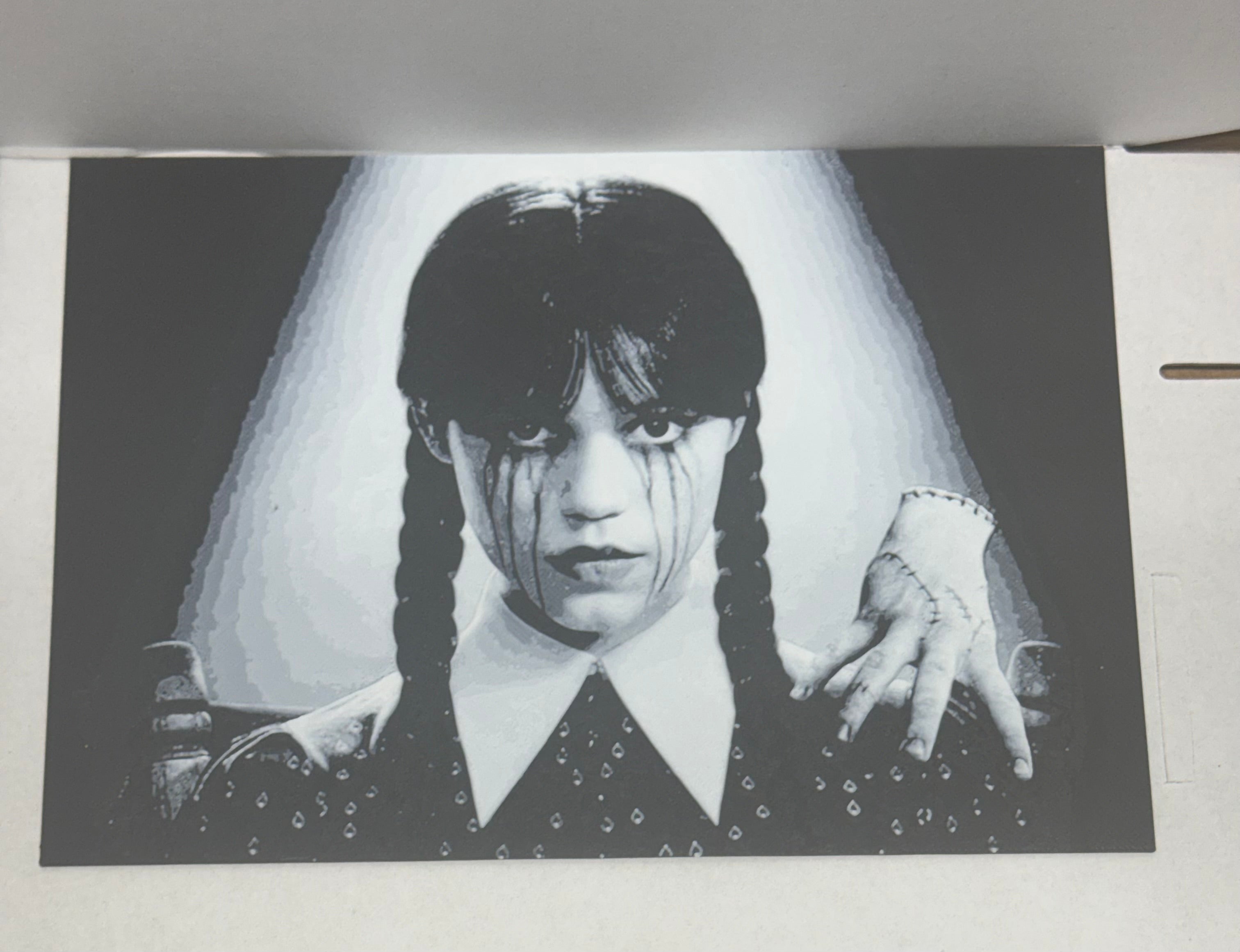 Wednesday Addams - 3D art print