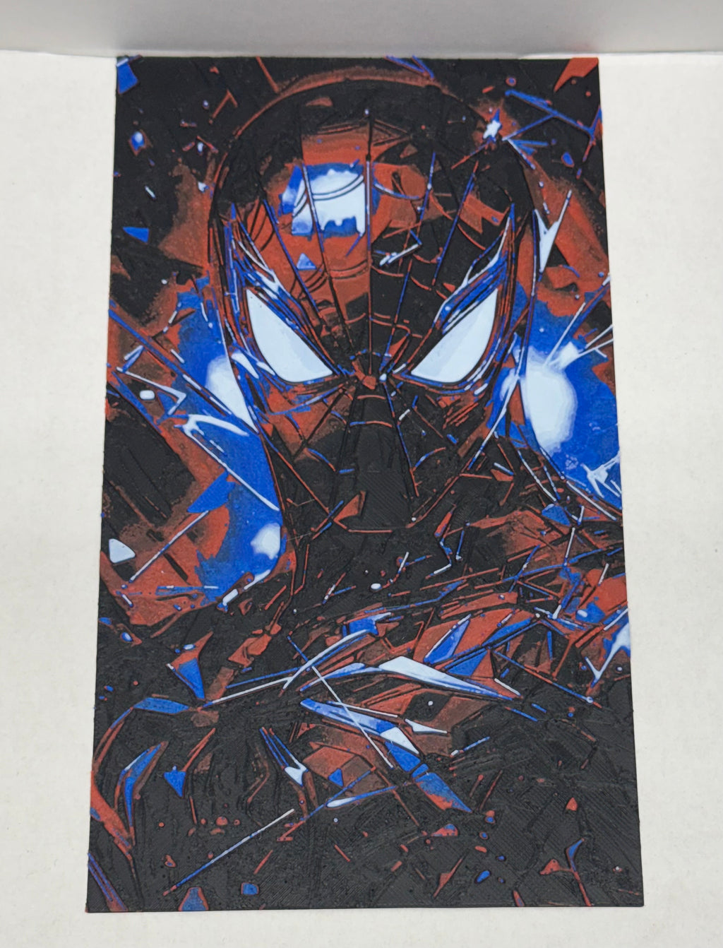 Spider-Man Abstract - 3D Art Print