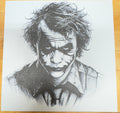 Joker Heath Ledger - 3D Printed (Painting)