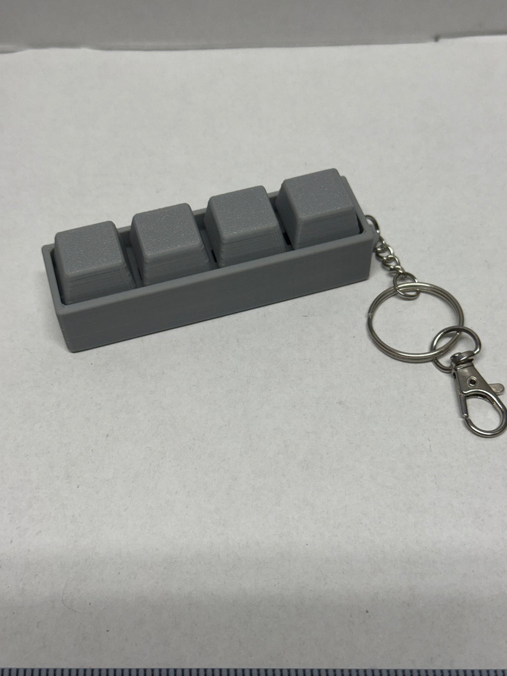 Keycap Fidget Clicker Keychain