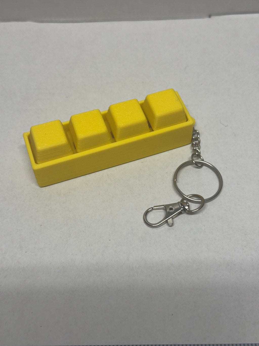 Keycap Fidget Clicker Keychain