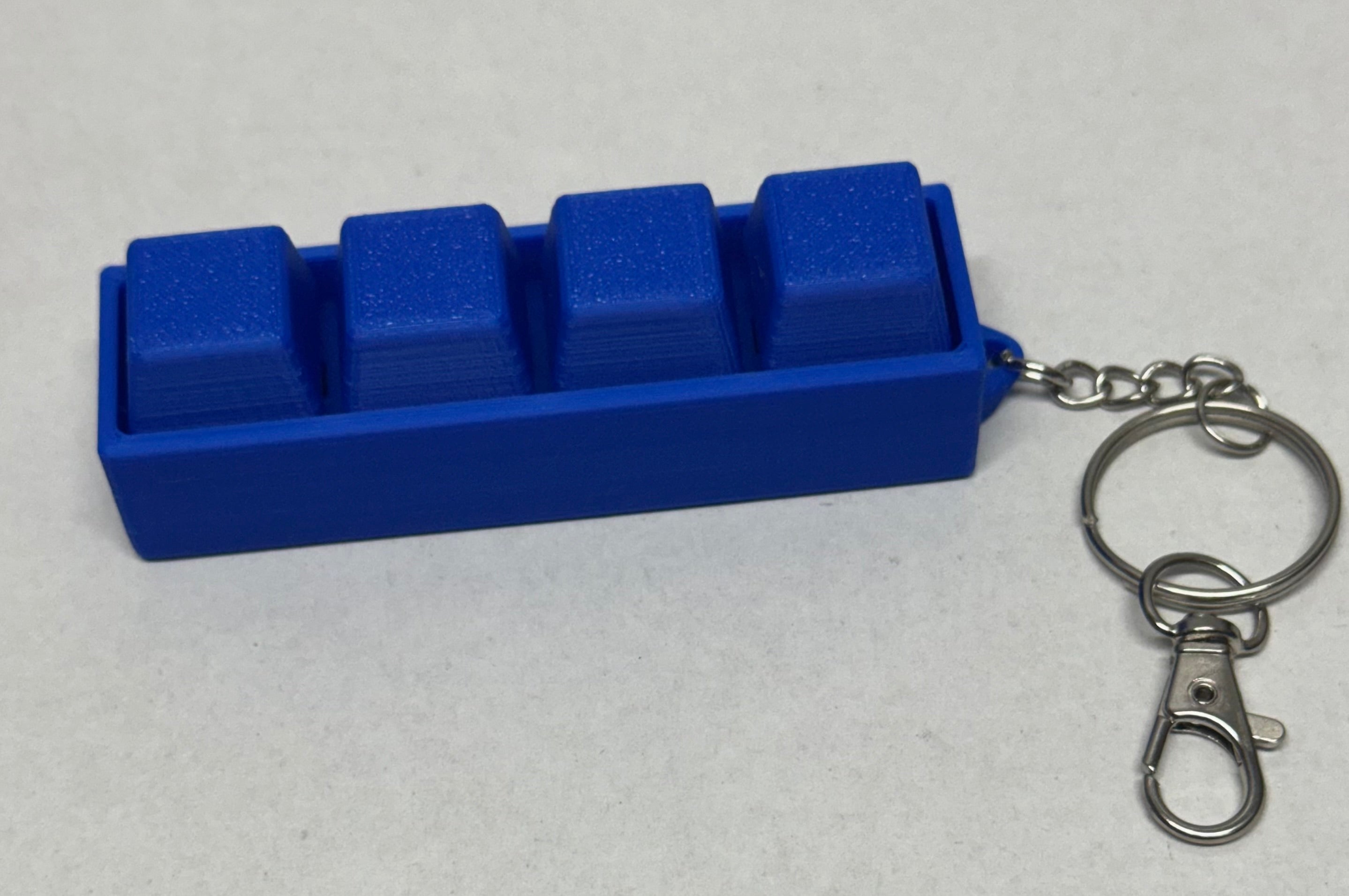 Keycap Fidget Clicker Keychain