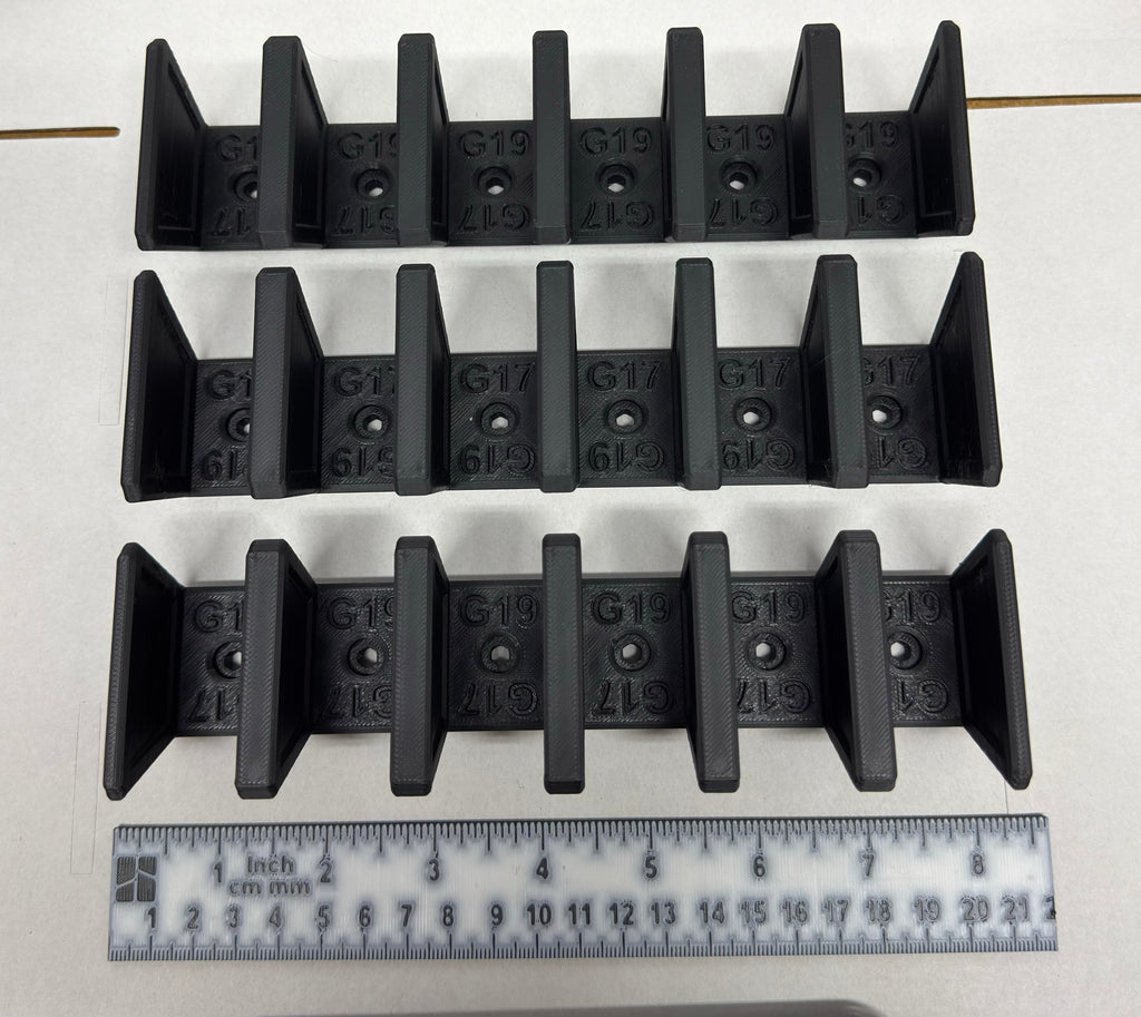 Glock 17/19 Mag Wall Organizer