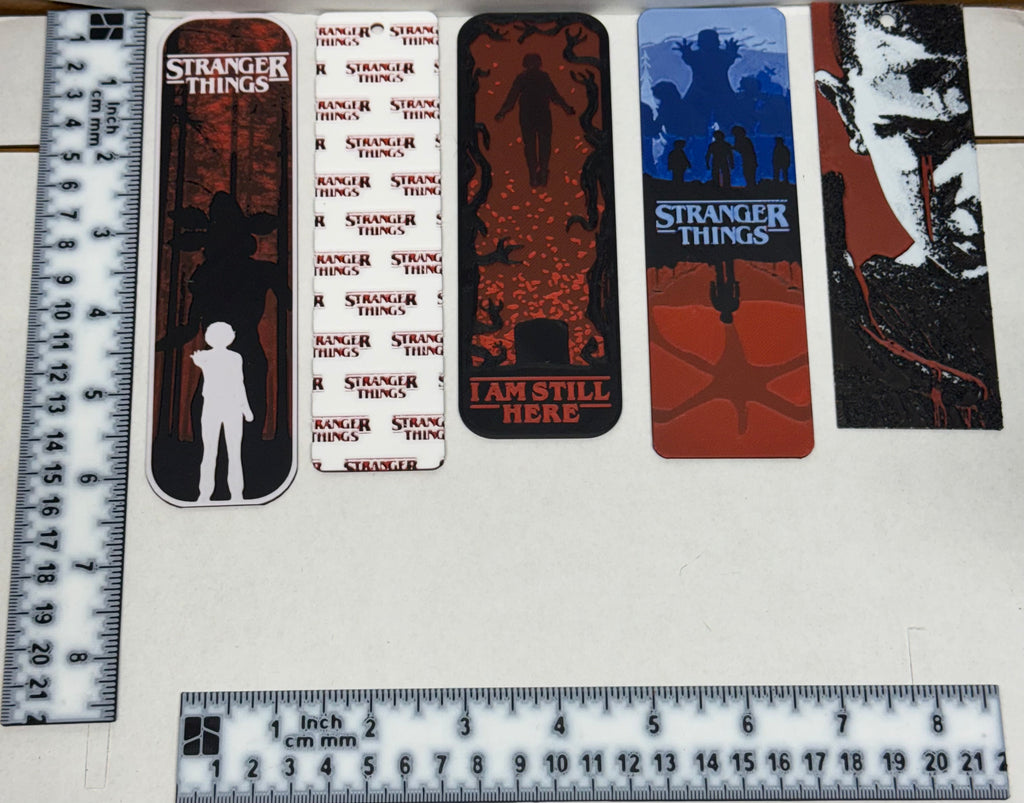 Stranger Things Bookmark Set