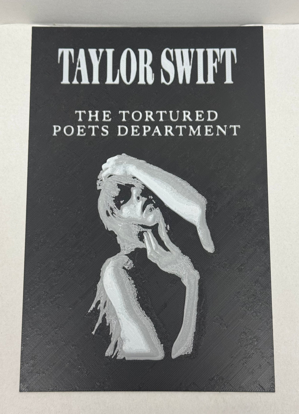 Taylor Swift The Tortured Poets Department - 3D Printed (Painting)