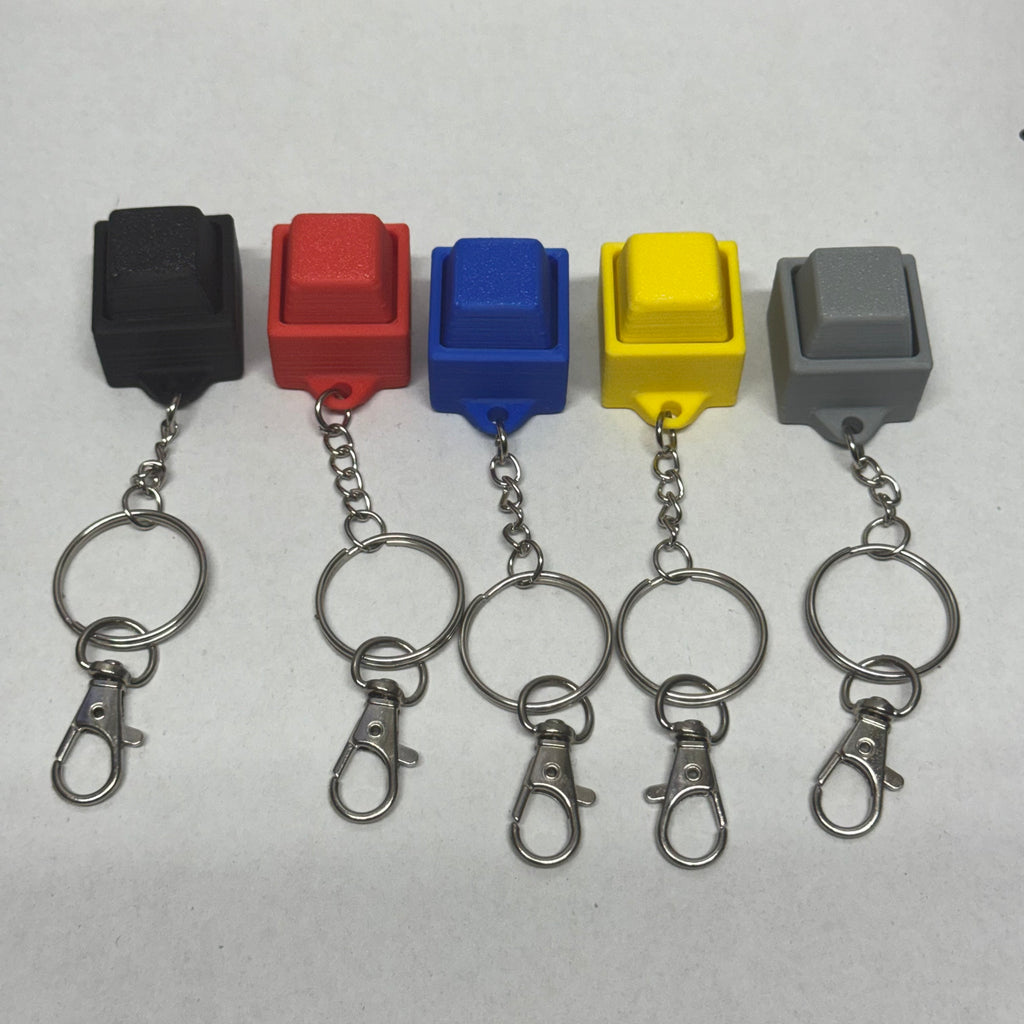 Keycap Fidget Clicker Keychain