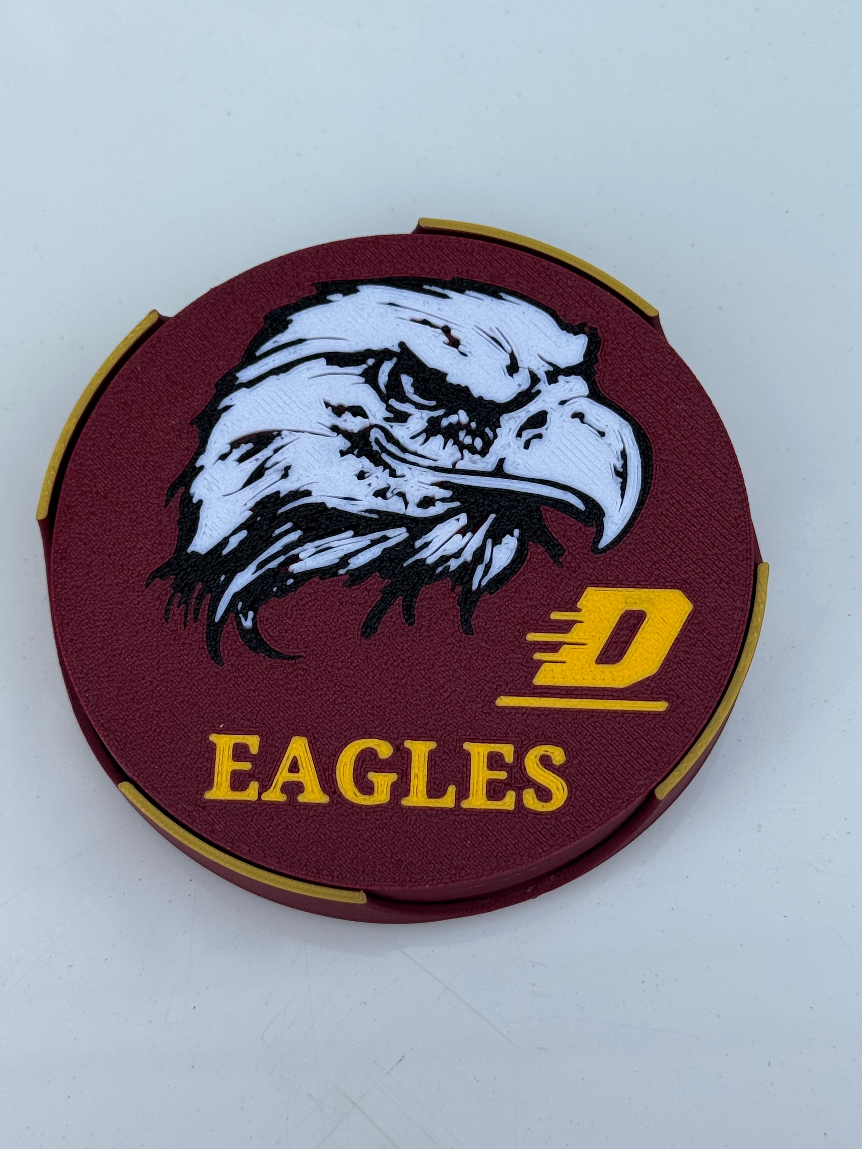 Deckerville Eagles Coaster Set