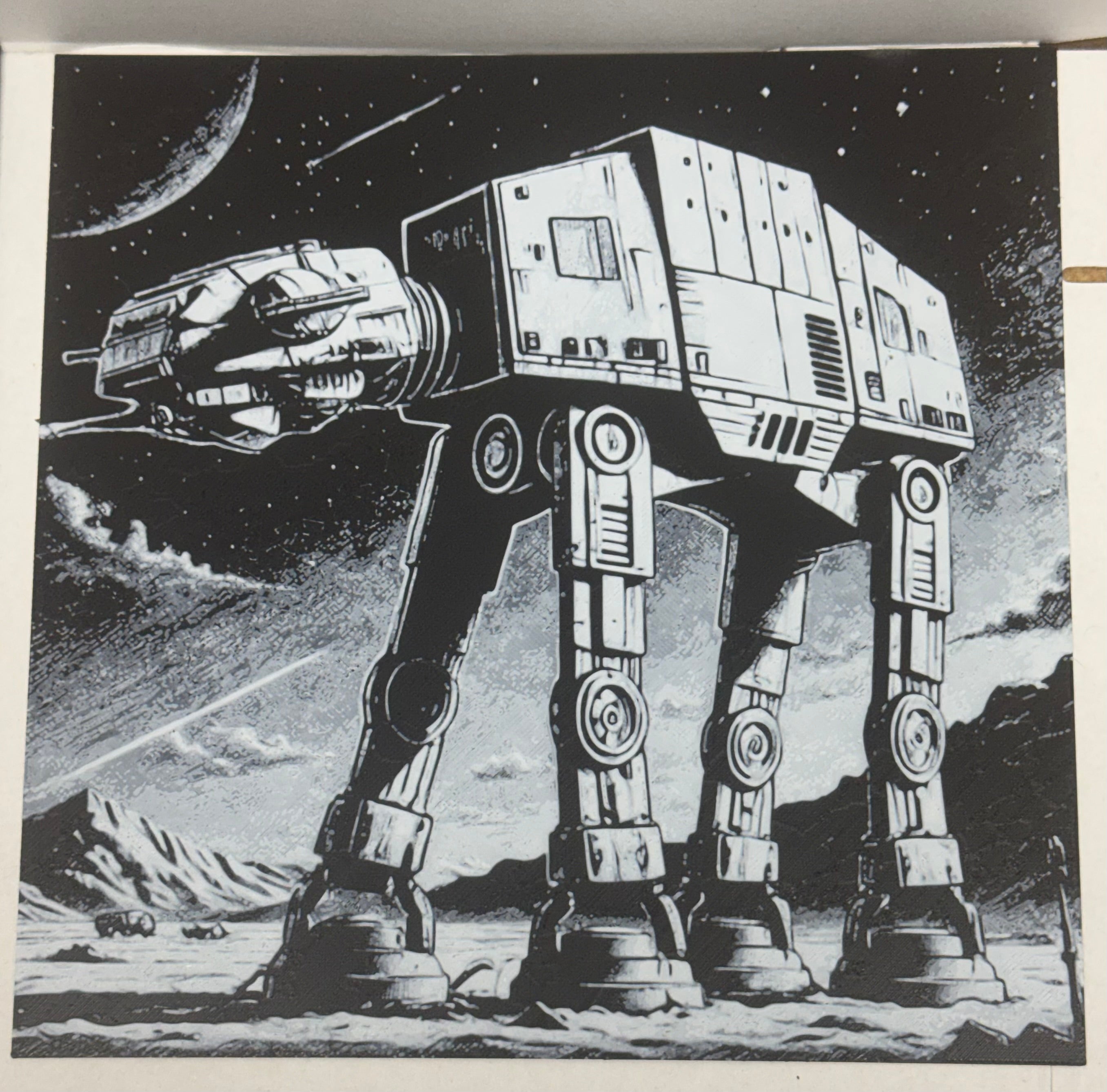 At-At Star Wars - 3D Printed (Painting)