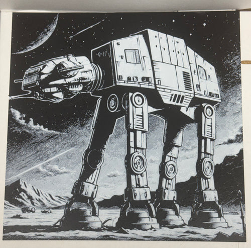 At-At Star Wars - 3D Printed (Painting)