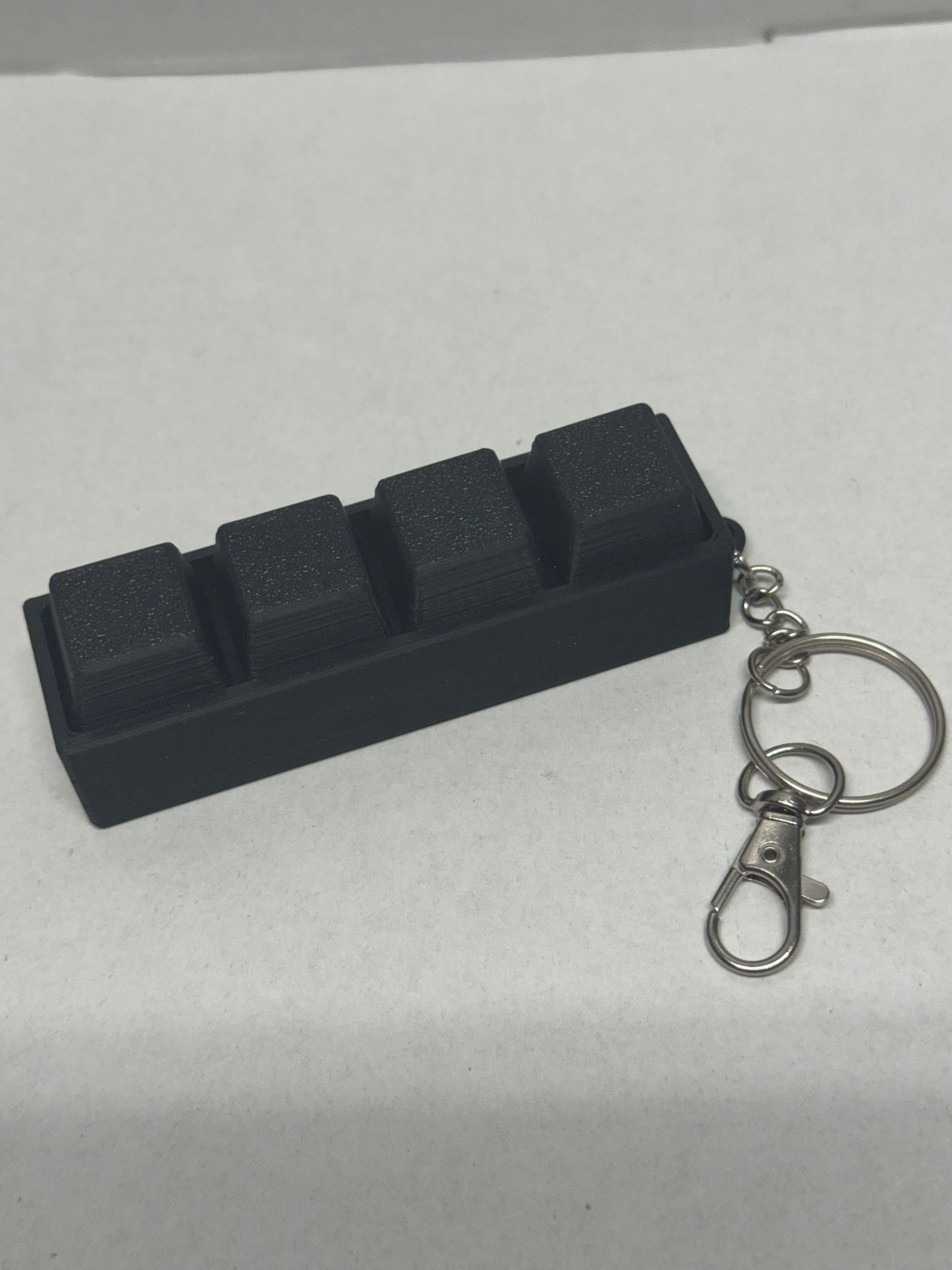 Keycap Fidget Clicker Keychain