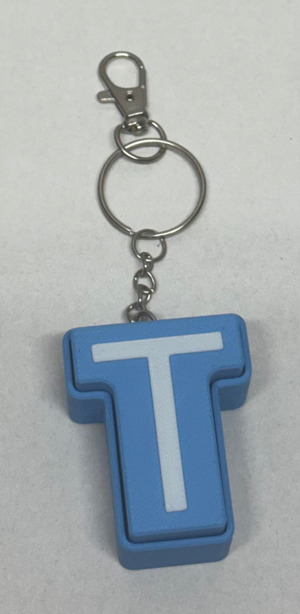 Letter Fidget Clickers Keychain / Backpack Charms