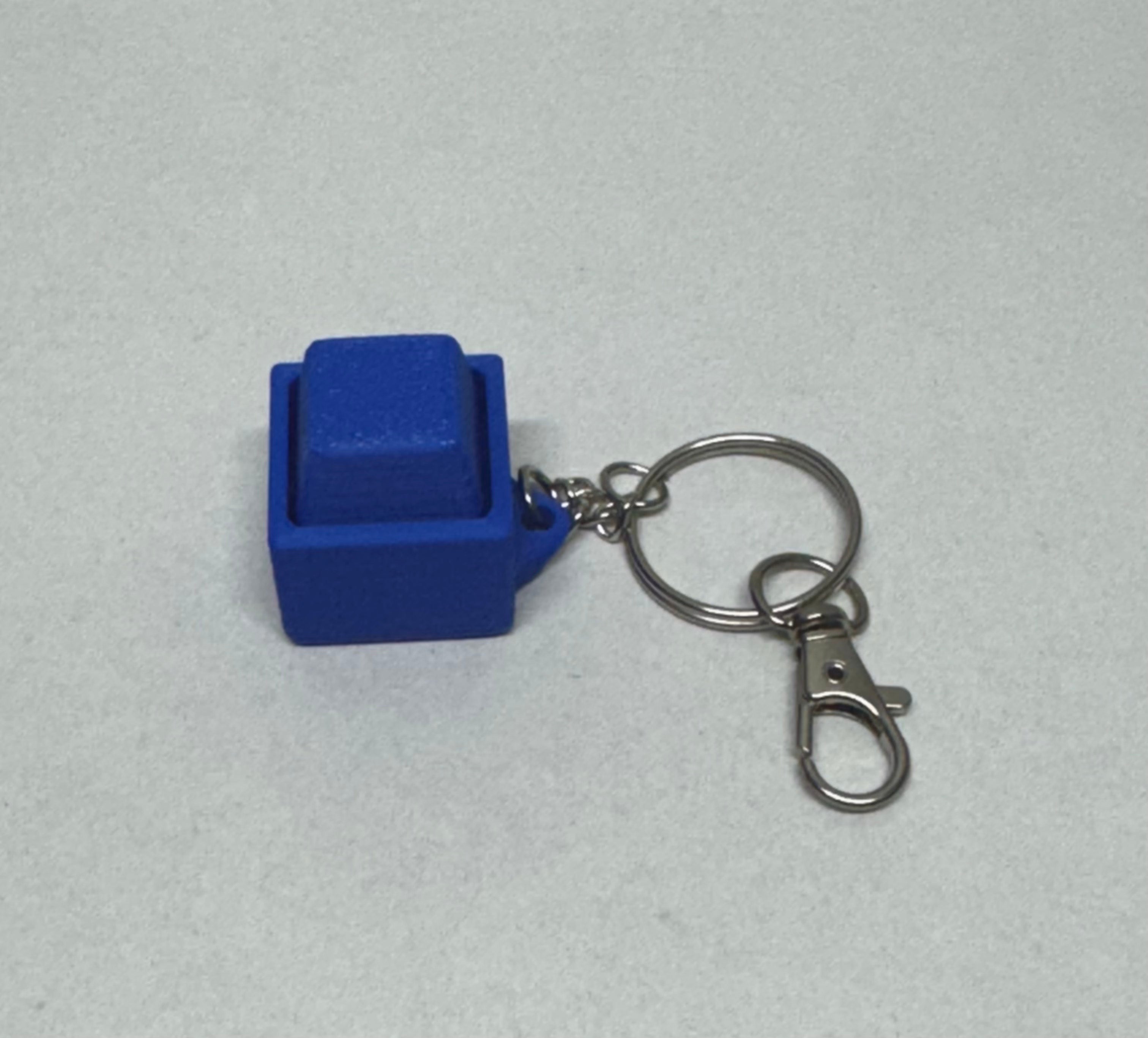 Keycap Fidget Clicker Keychain