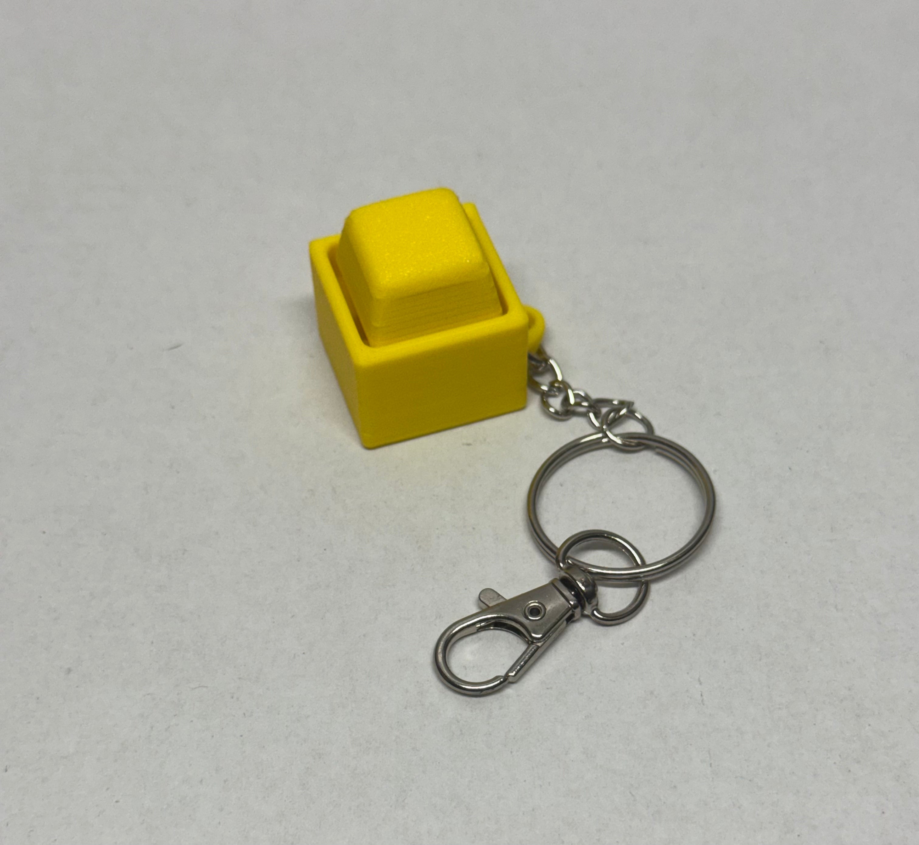 Keycap Fidget Clicker Keychain
