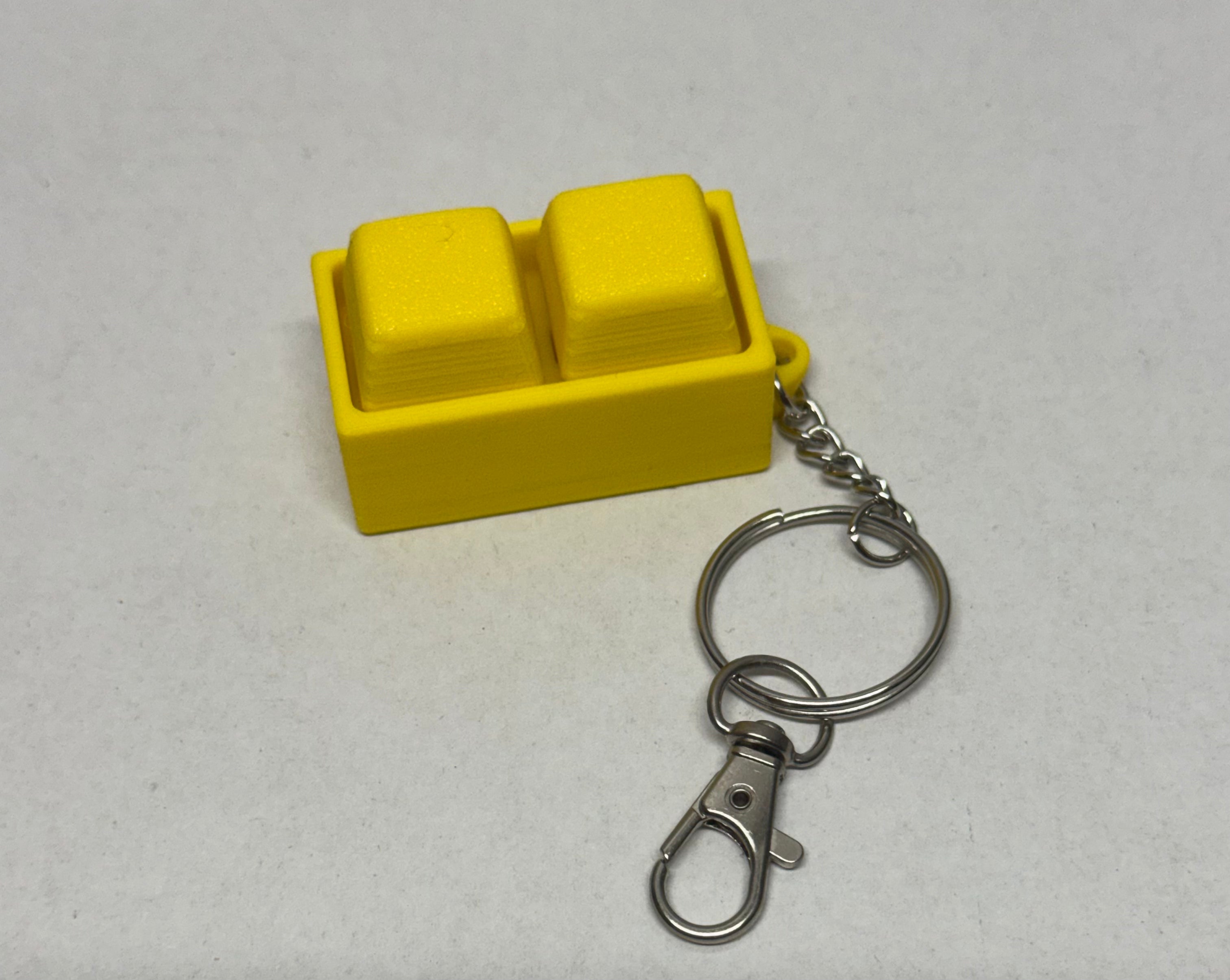 Keycap Fidget Clicker Keychain