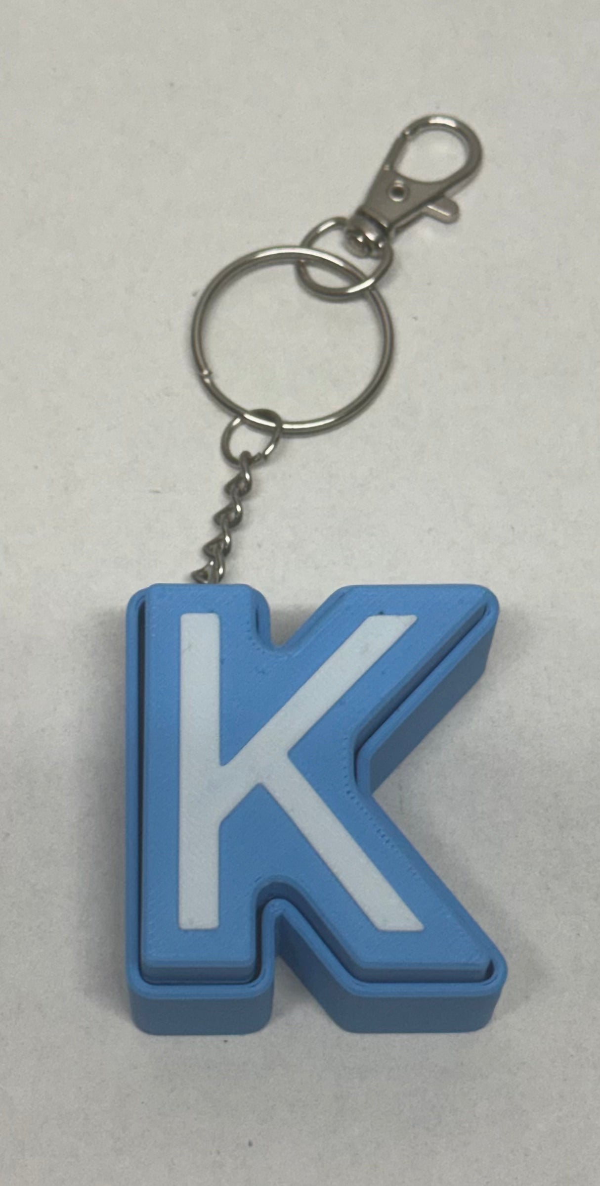 Letter Fidget Clickers Keychain / Backpack Charms