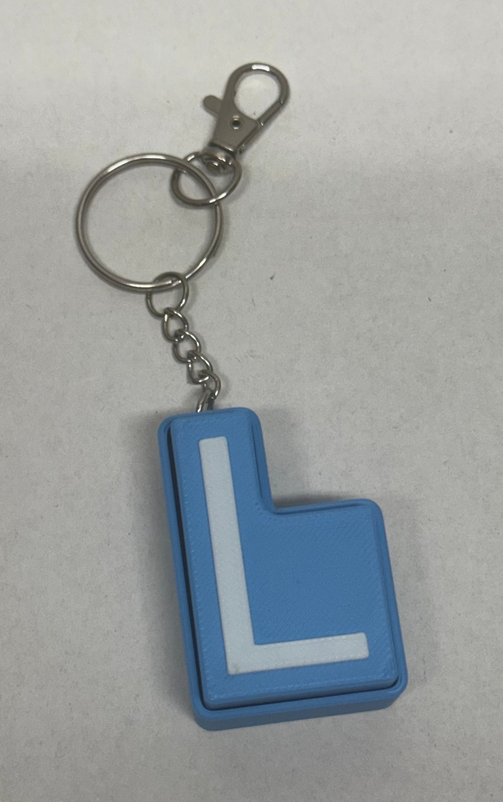 Letter Fidget Clickers Keychain / Backpack Charms