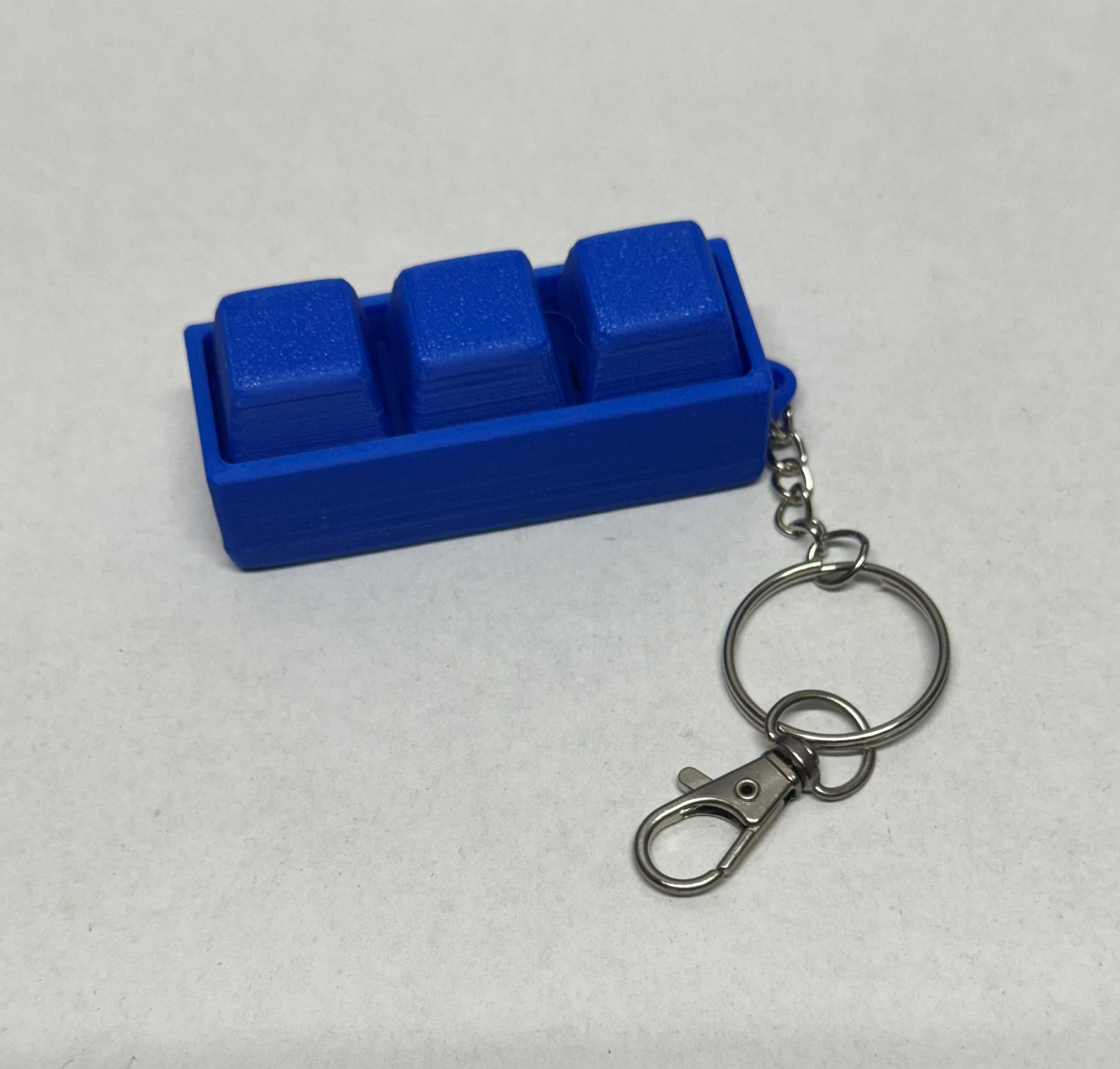 Keycap Fidget Clicker Keychain