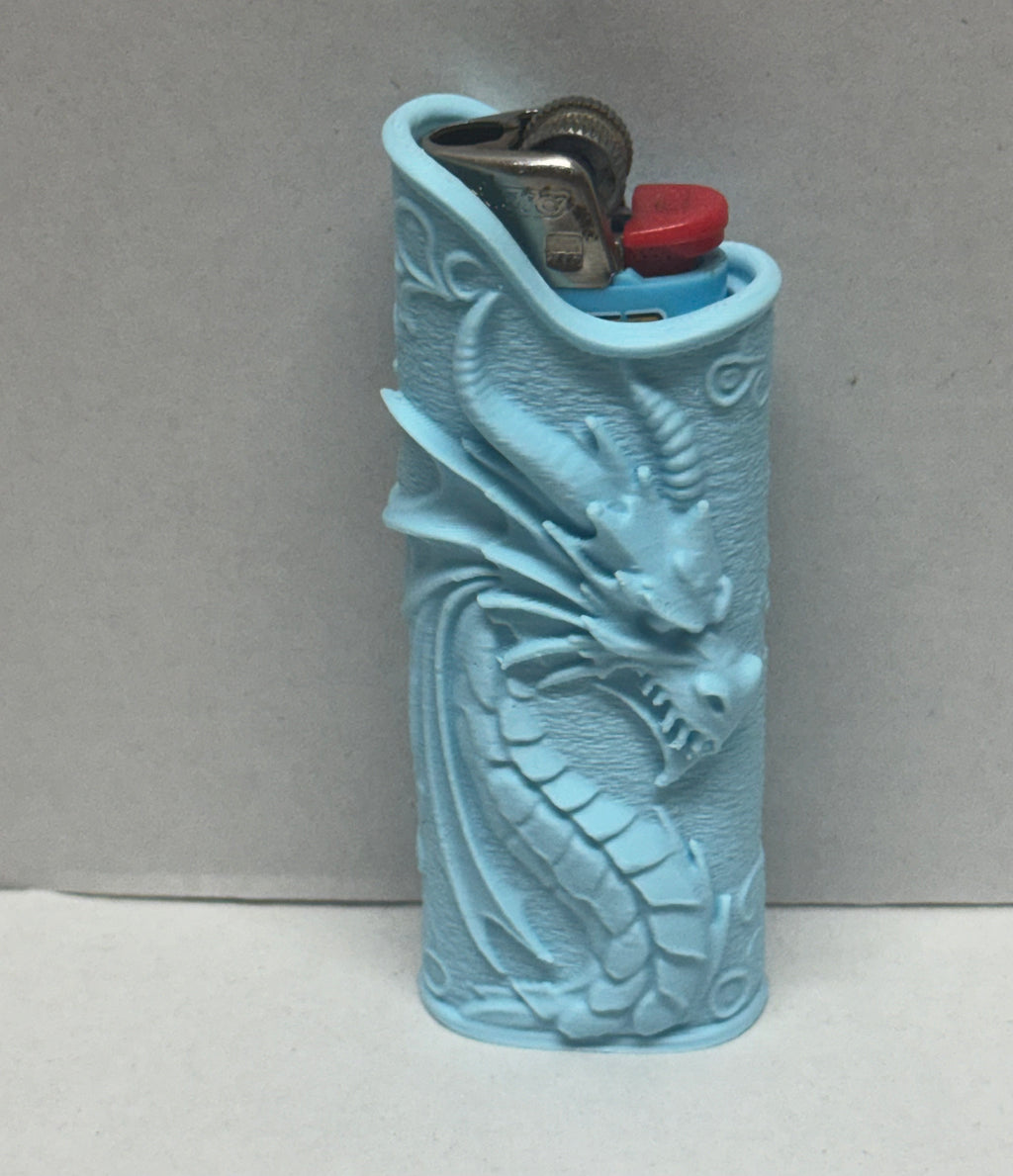 Dragon Sleeve For Classic Bic Lighter