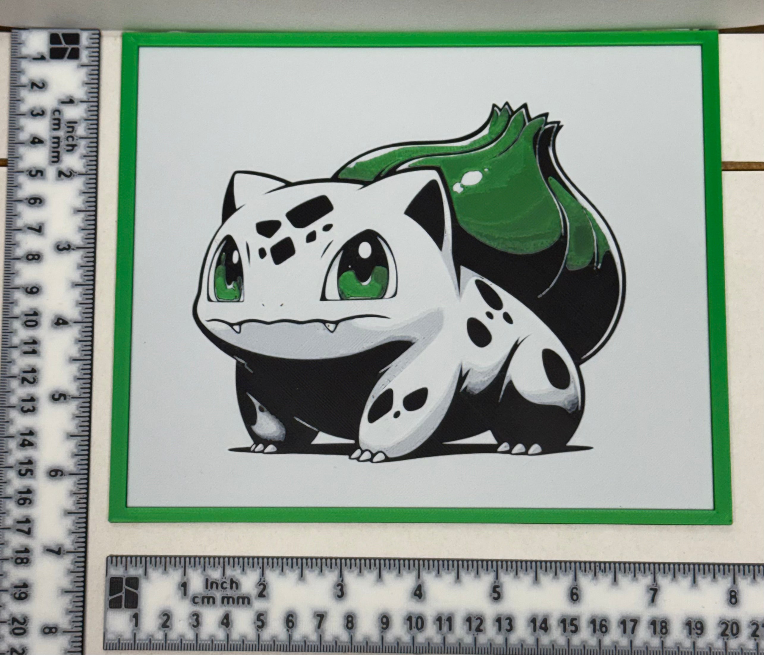 Bulbasaur Pokémon Gen 1 - 3D Printed (Painting)