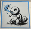 Squirtle Pokémon Gen 1 - 3D Printed (Painting)