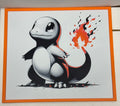 Charmander Pokémon Gen 1 - 3D Printed (Painting)