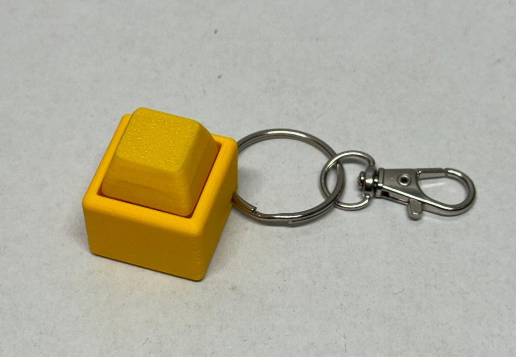 Keycap Fidget Clicker Keychain