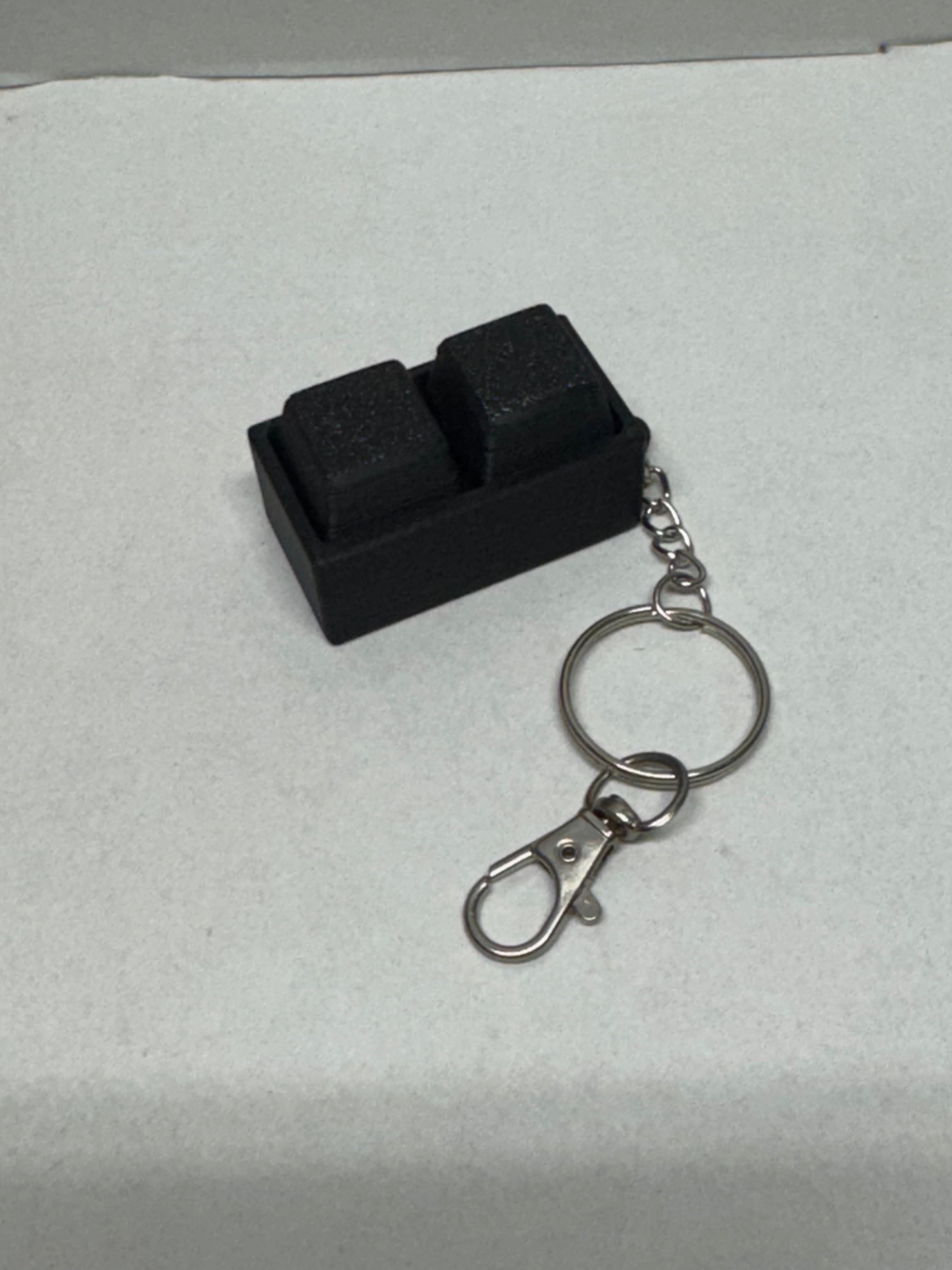 Keycap Fidget Clicker Keychain